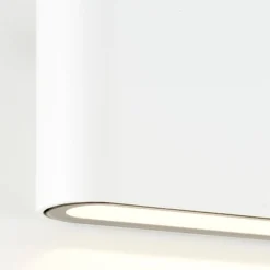Außenwandleuchte Timo - Glas Weiss