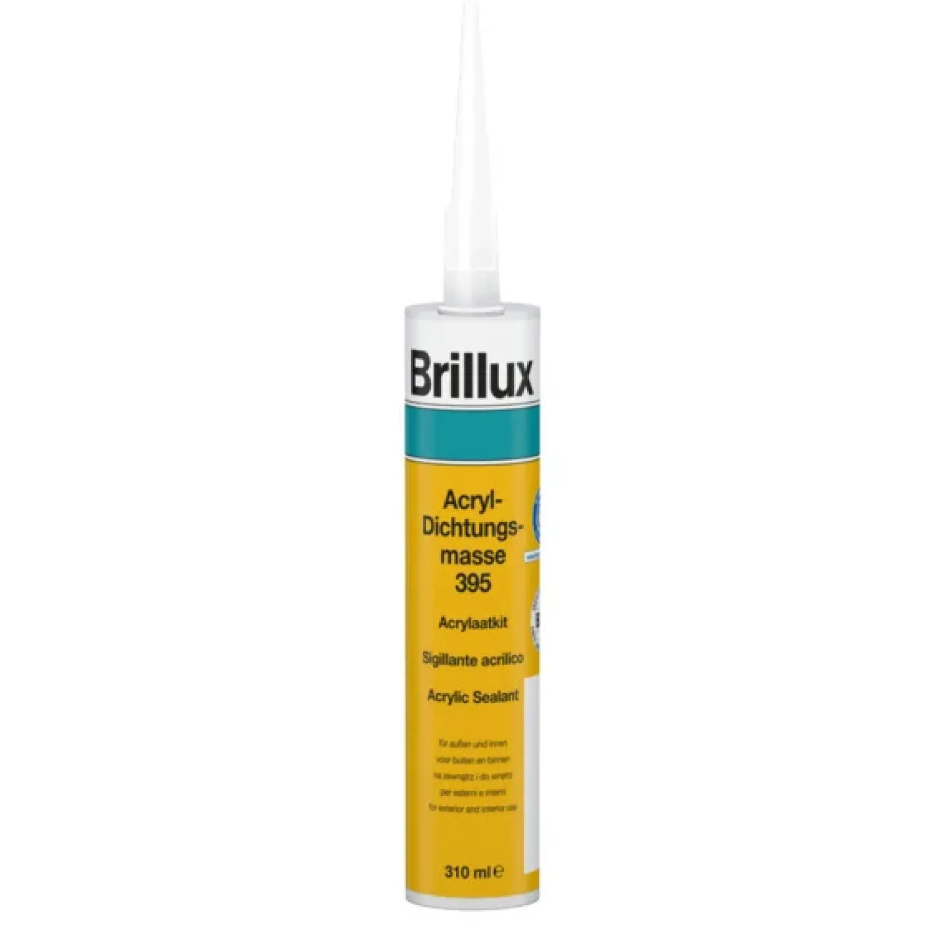 Brillux Acryl-Dichtungsmasse 395 weiß, Kartusche 310 ml