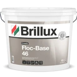 Brillux Creativ Floc-Base 46 0095 weiß 15l
