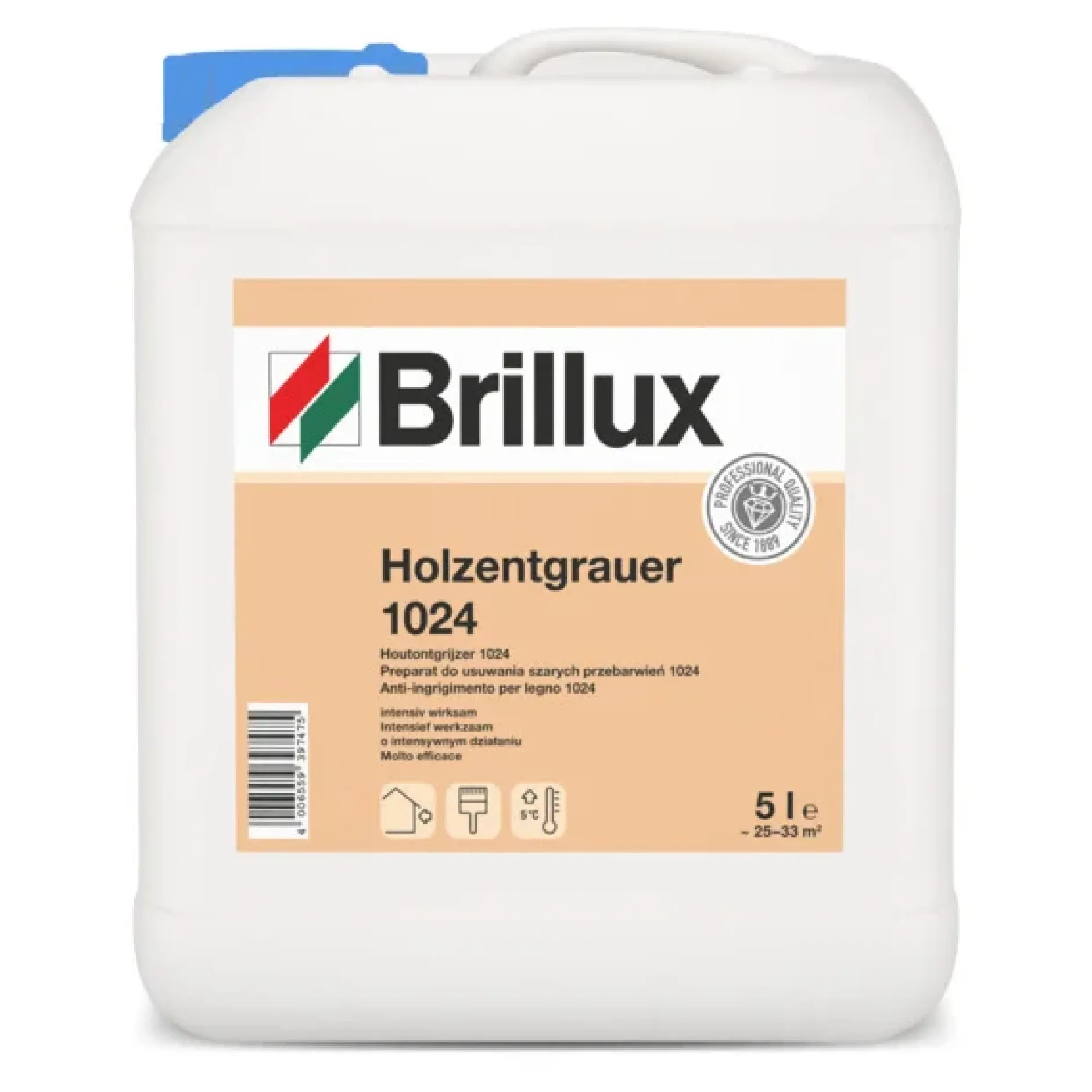 Brillux Holzentgrauer 1024 5 l
