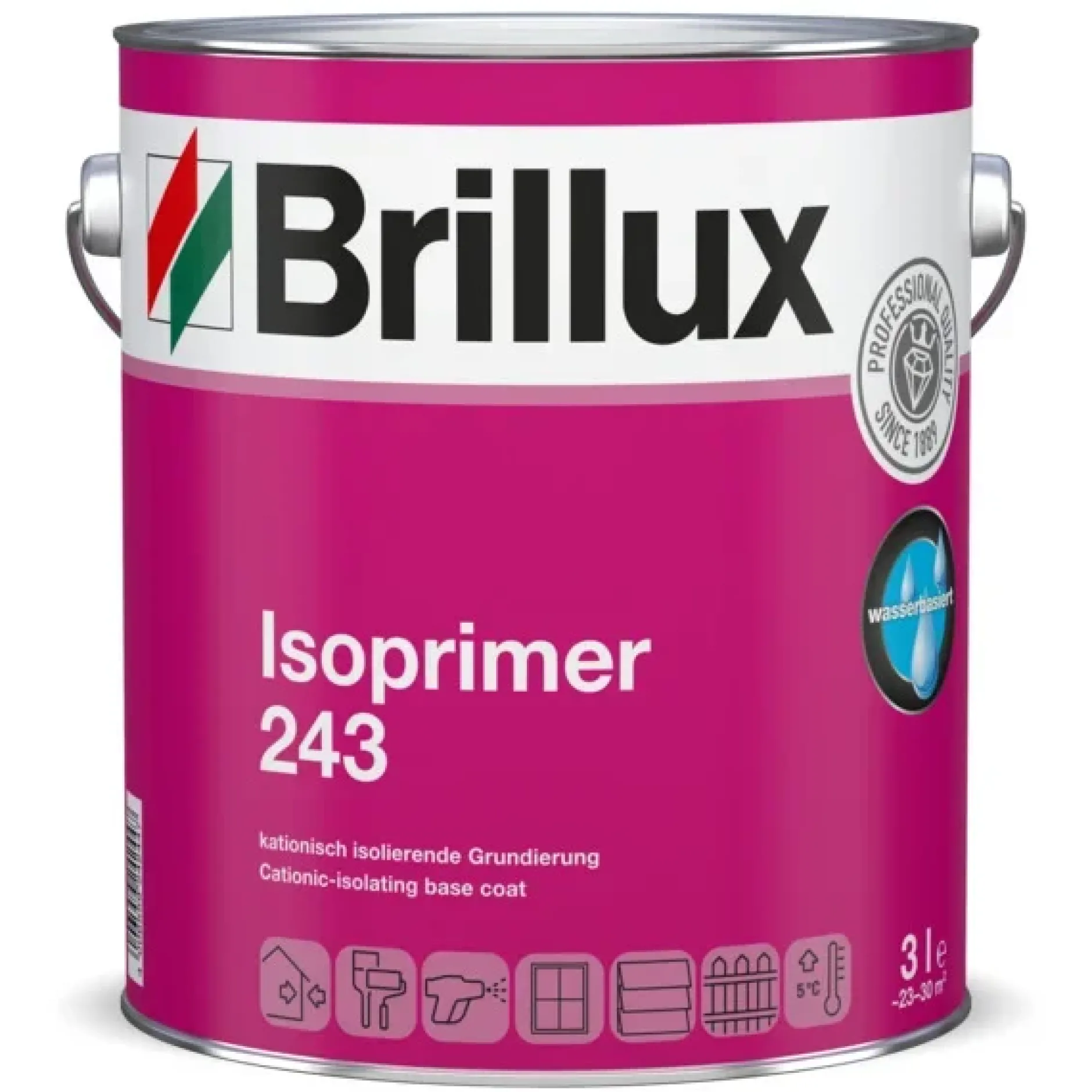 Brillux Isoprimer 243 weiß 3 l