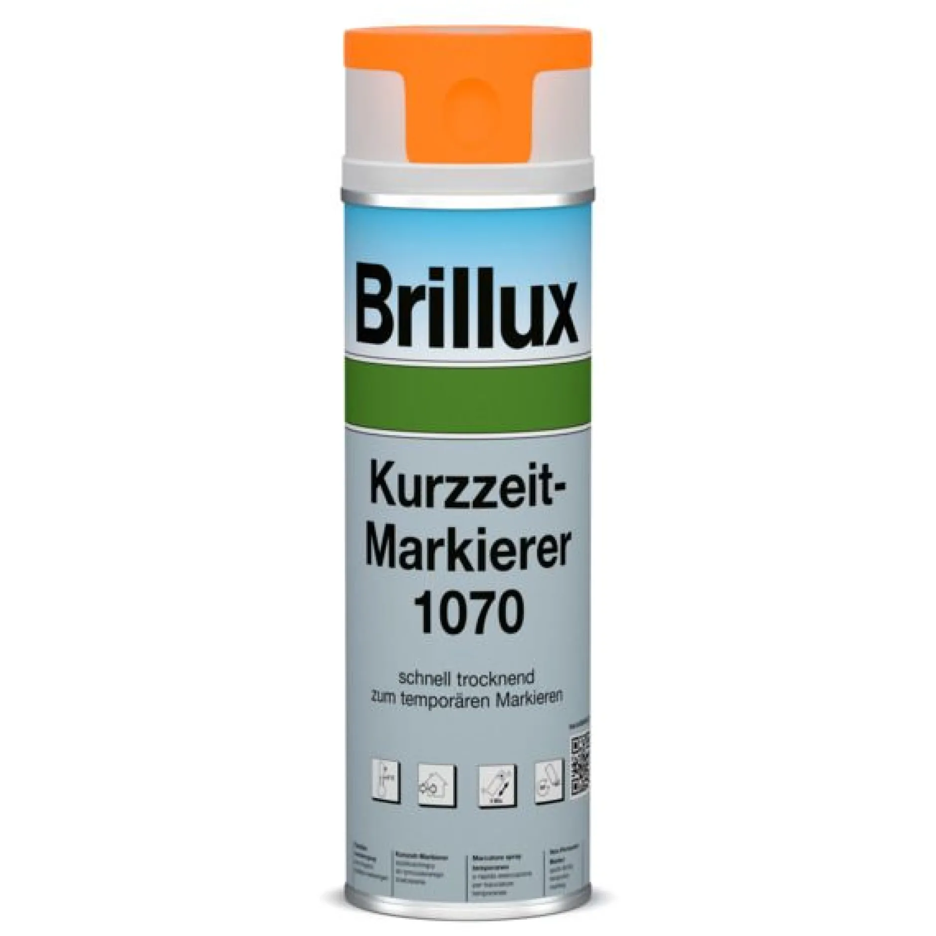 Brillux Kurzzeit-Markierer 1070 weiß 500 ml