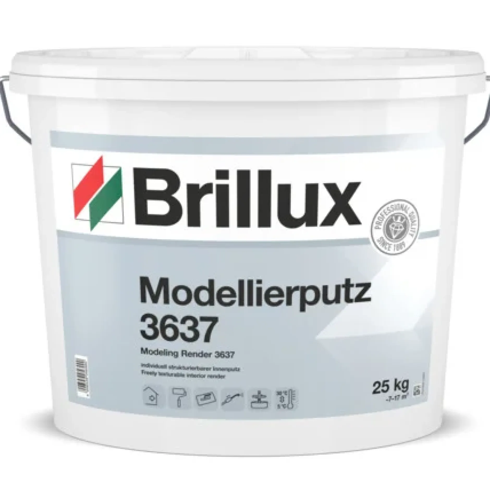 Brillux Modellierputz 3637 Weiß 25 kg