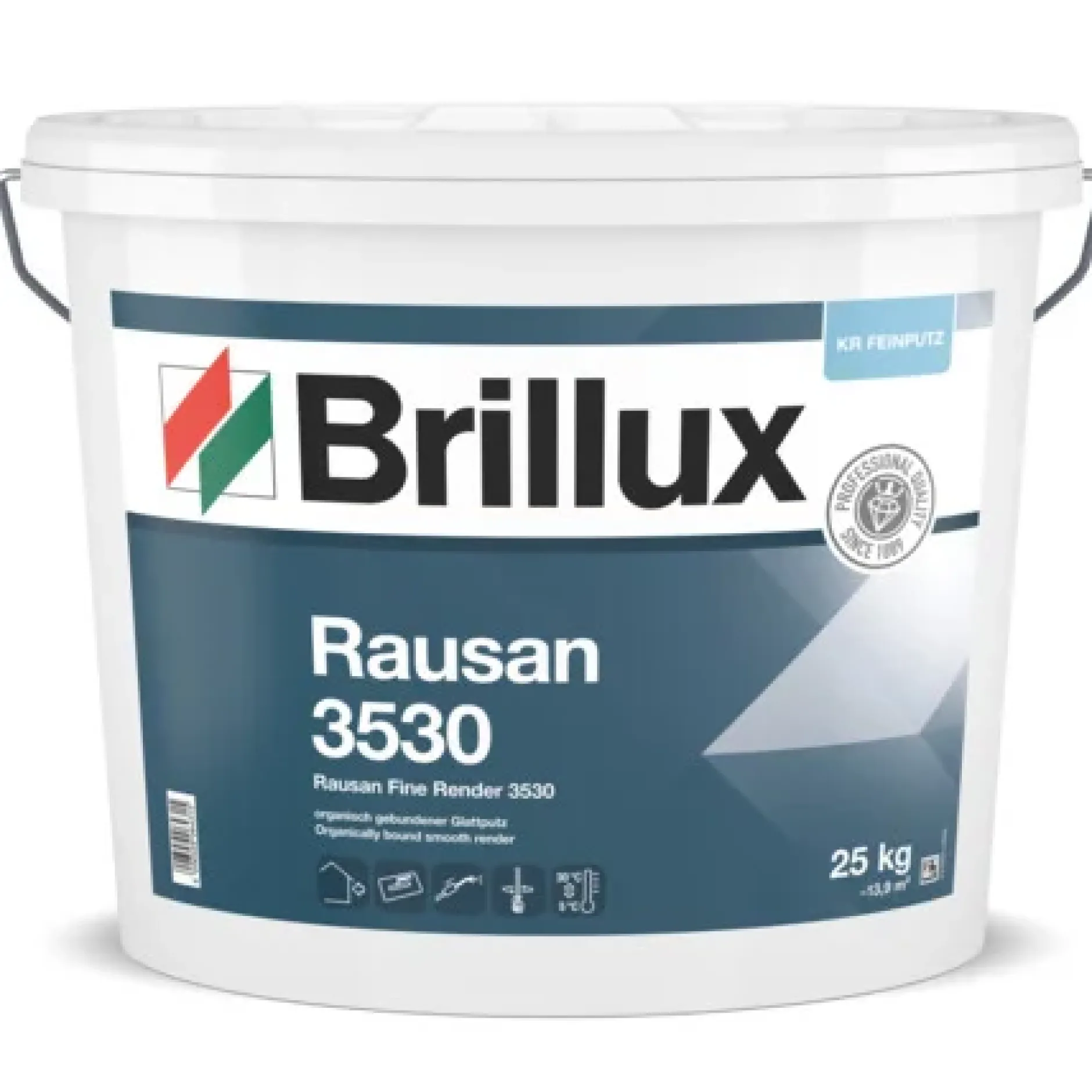 Brillux Rausan KR Feinputz 3530 Weiß 25 kg