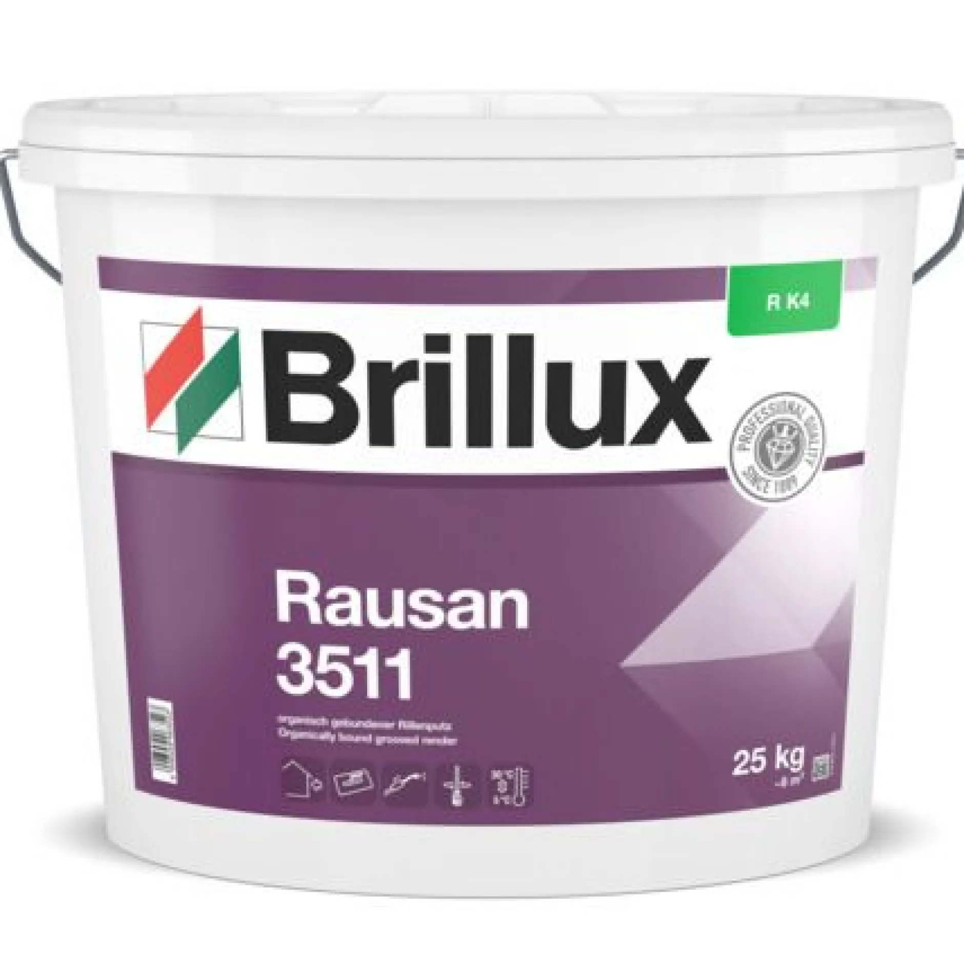 Brillux Rausan R K4 3511 Weiß 25 kg