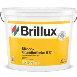 Brillux Silicon-Grundierfarbe 917 weiß 15 l