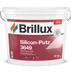 Brillux Silicon-Putz KR K2 3649 Weiß 25 kg