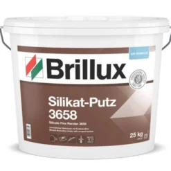 Brillux Silikat-Putz KR Feinputz 3658 Weiß 25 kg