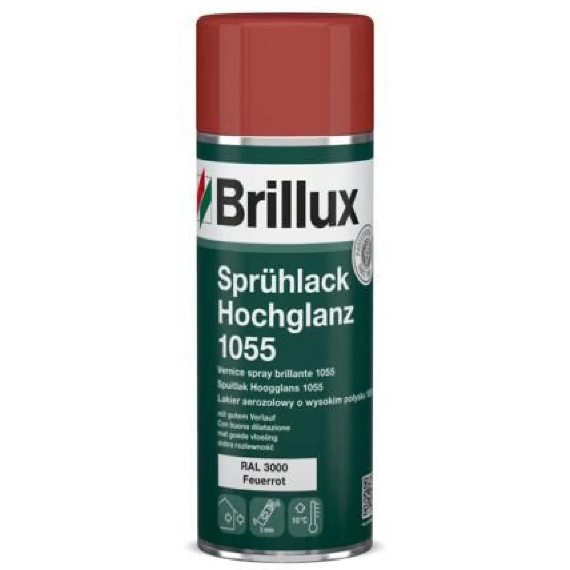 Brillux Sprühlack Hochglanz 1055 farblos 400 ml