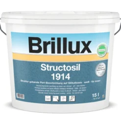Brillux Structosil 1914 Silikat-Innenfarbe weiß 15 l