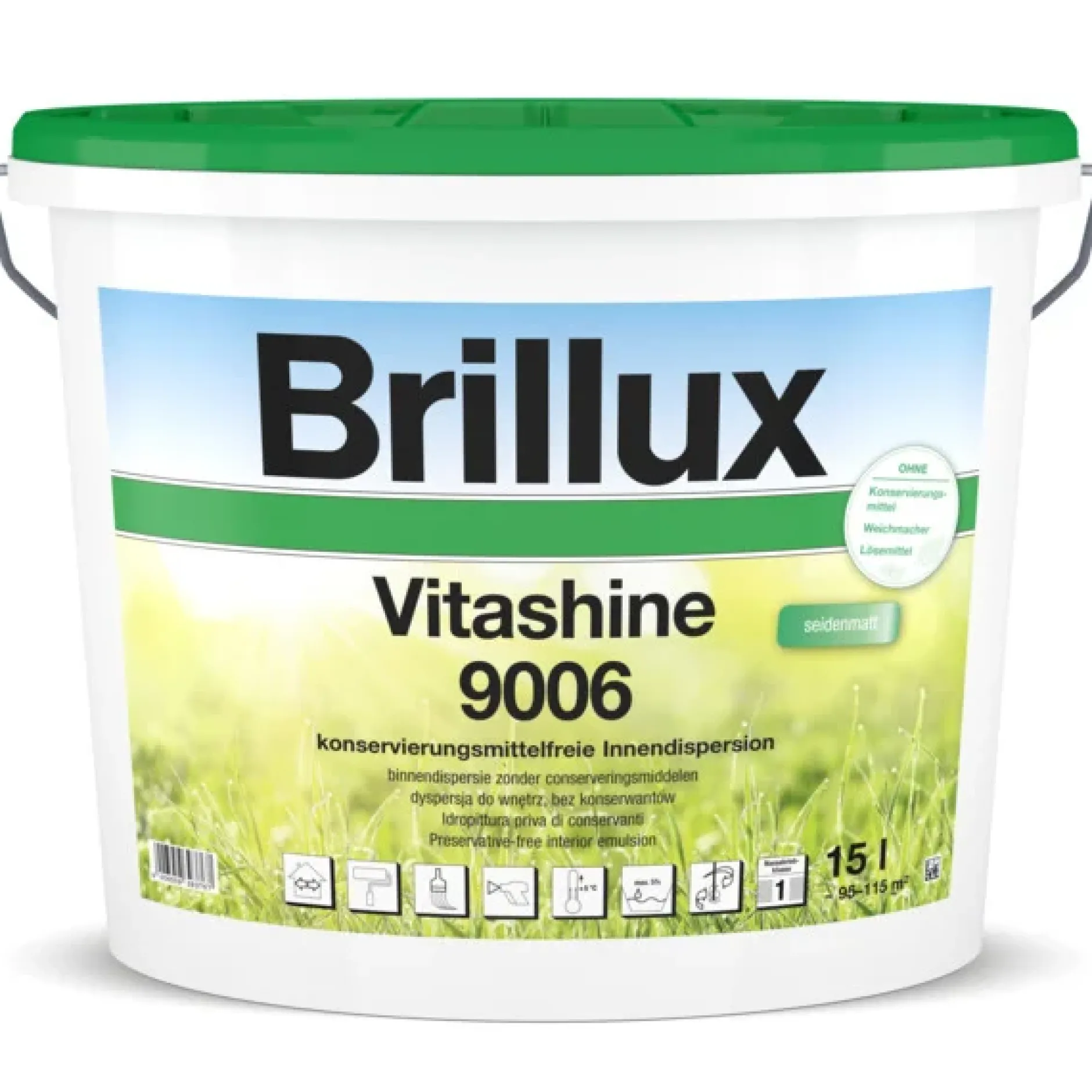 Brillux Vitashine 9006 15 l