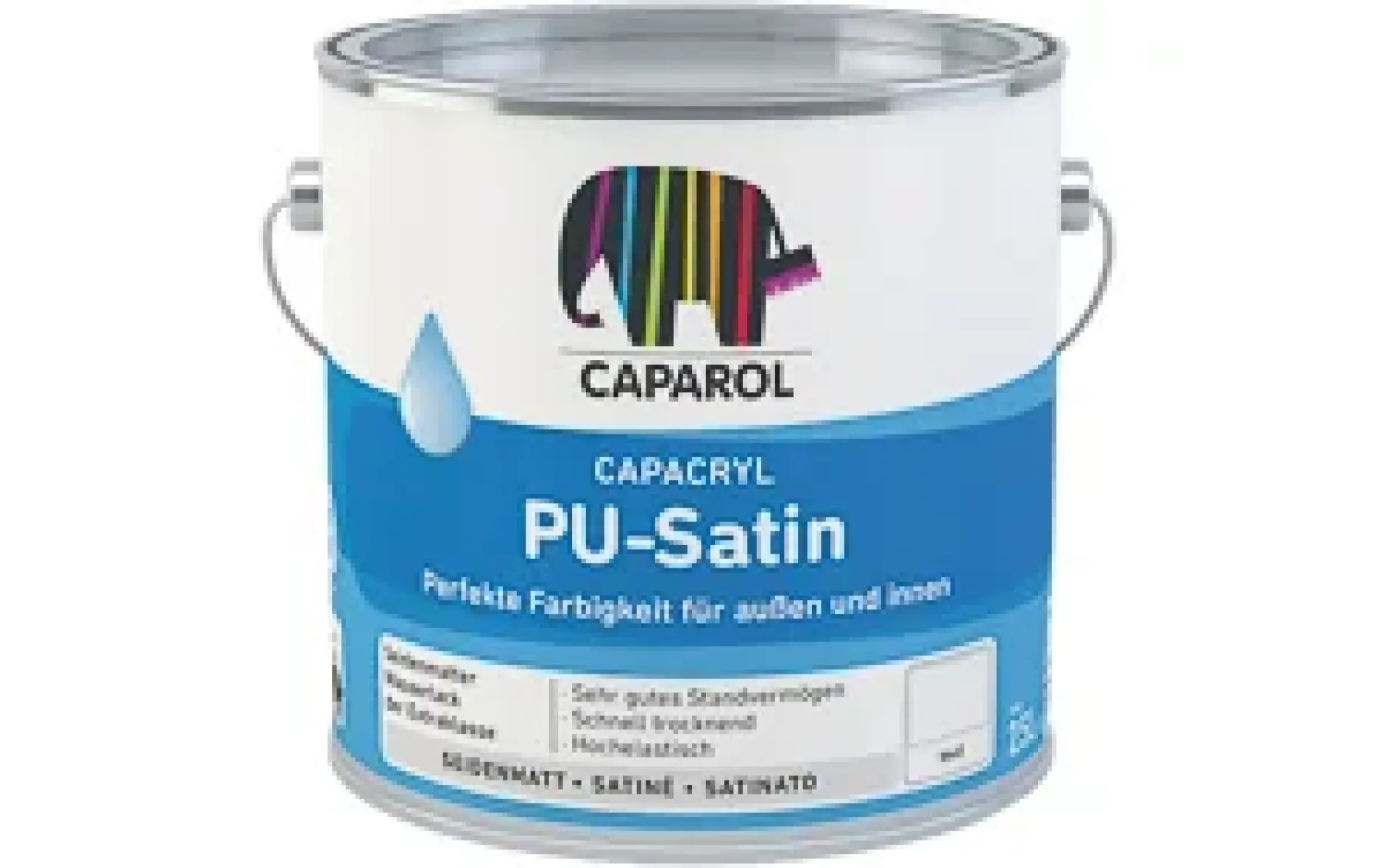 Caparol Capacryl PU-Satin weiß 750 ml