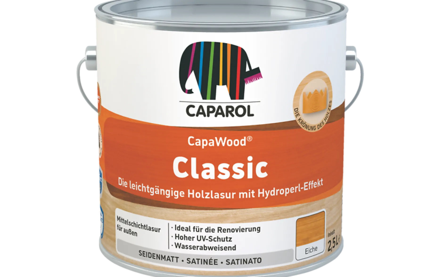 Caparol CapaWood Classic Farblos 2,5 l