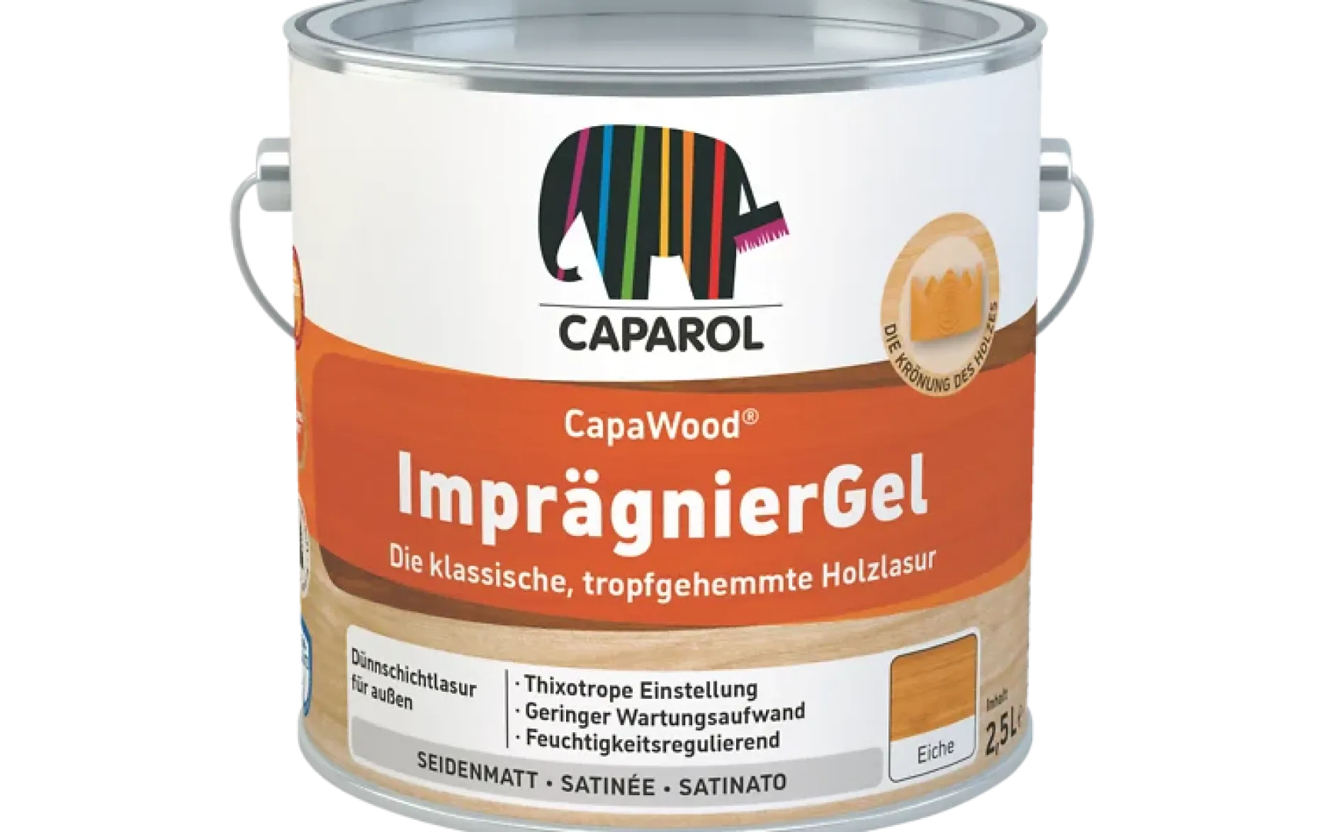 Caparol CapaWood ImprägnierGel Farblos 2,5 l
