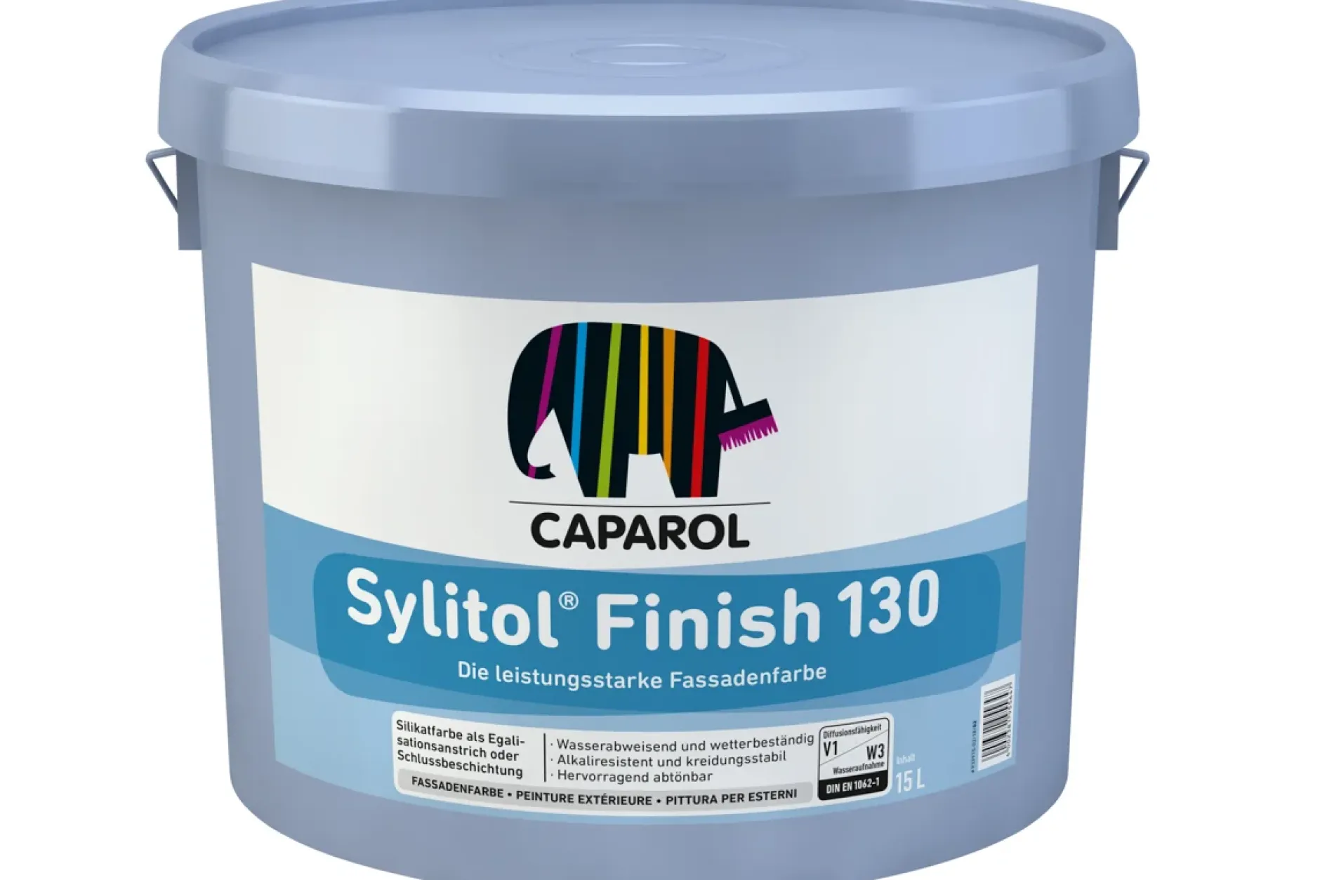 Caparol Fassadenfarbe Sylitol Finish 130 weiß 12,5 l