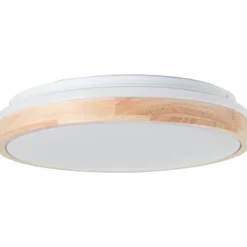 Deckenleuchte aus Holz - Cleo - Beige
