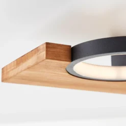 Deckenleuchte aus Holz - Elena - Braun