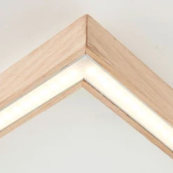 Deckenleuchte Eveline - Holz Braun