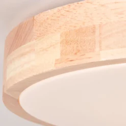 Deckenleuchte Liv - Holz Braun