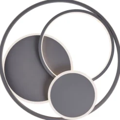 Deckenleuchte Mick - Metallic