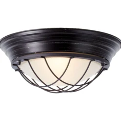 Deckenleuchte Sina - Glas Schwarz