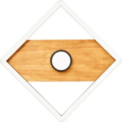 Deckenleuchte Vincent - Holz Braun