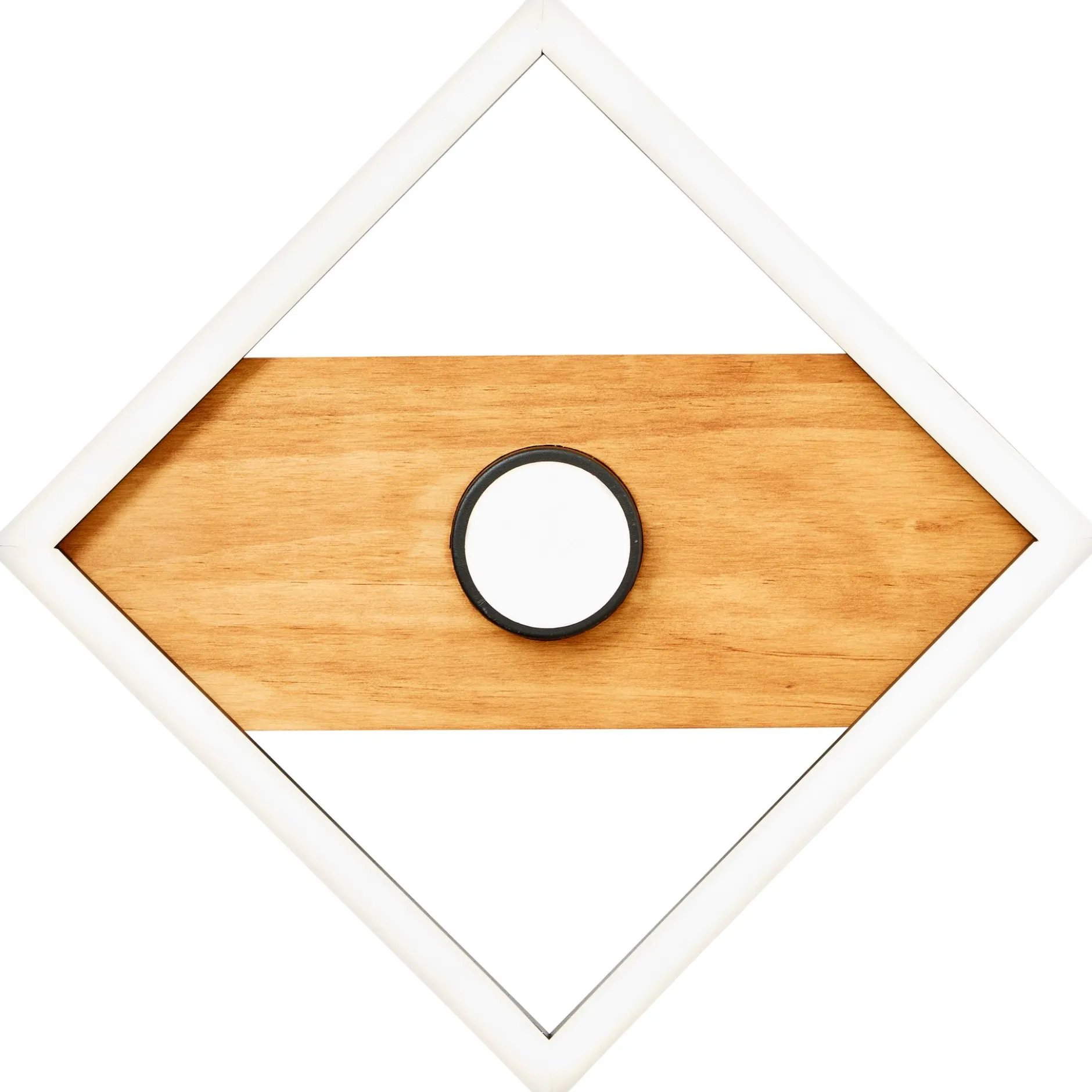 Deckenleuchte Vincent - Holz Braun