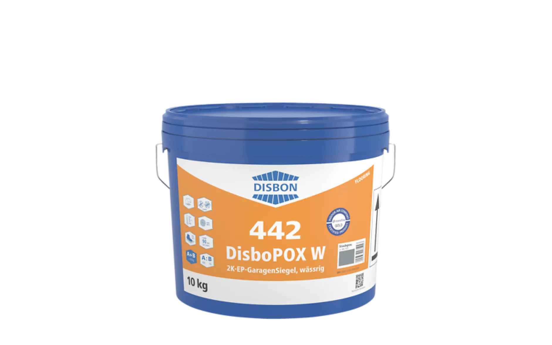 Disbon 442 DisboPOX W RAL 7023 Betongrau 10 kg