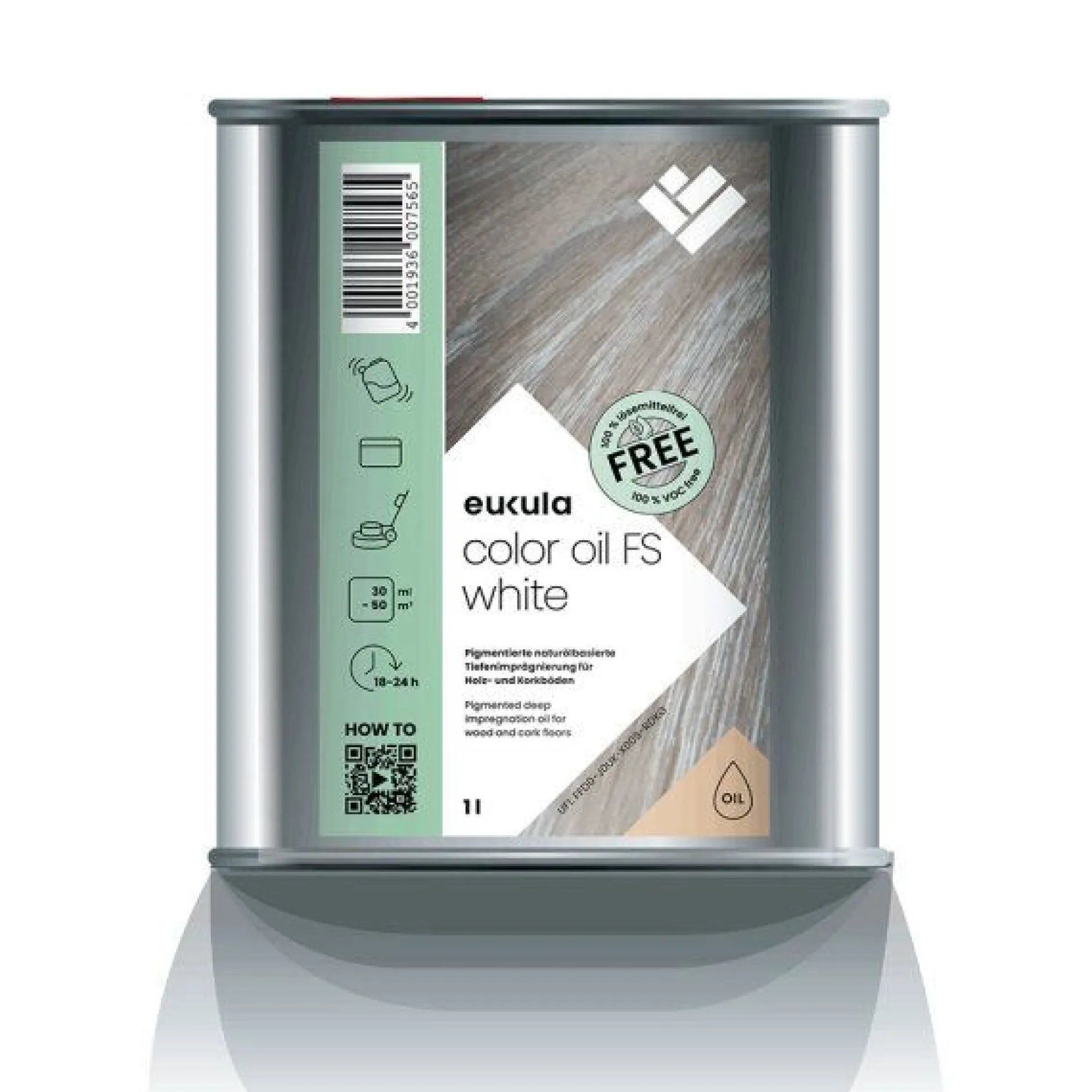 eukula color oil FS weiß 1 Liter