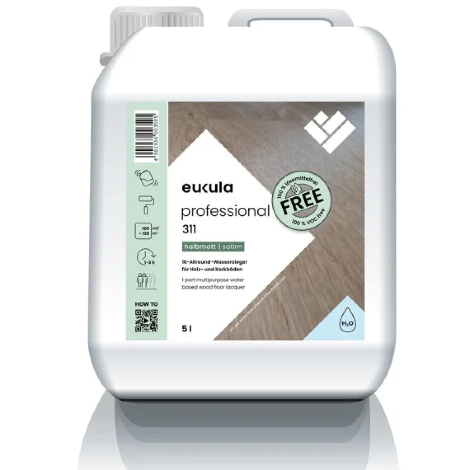 eukula professional 311 halbmatt 5 Liter