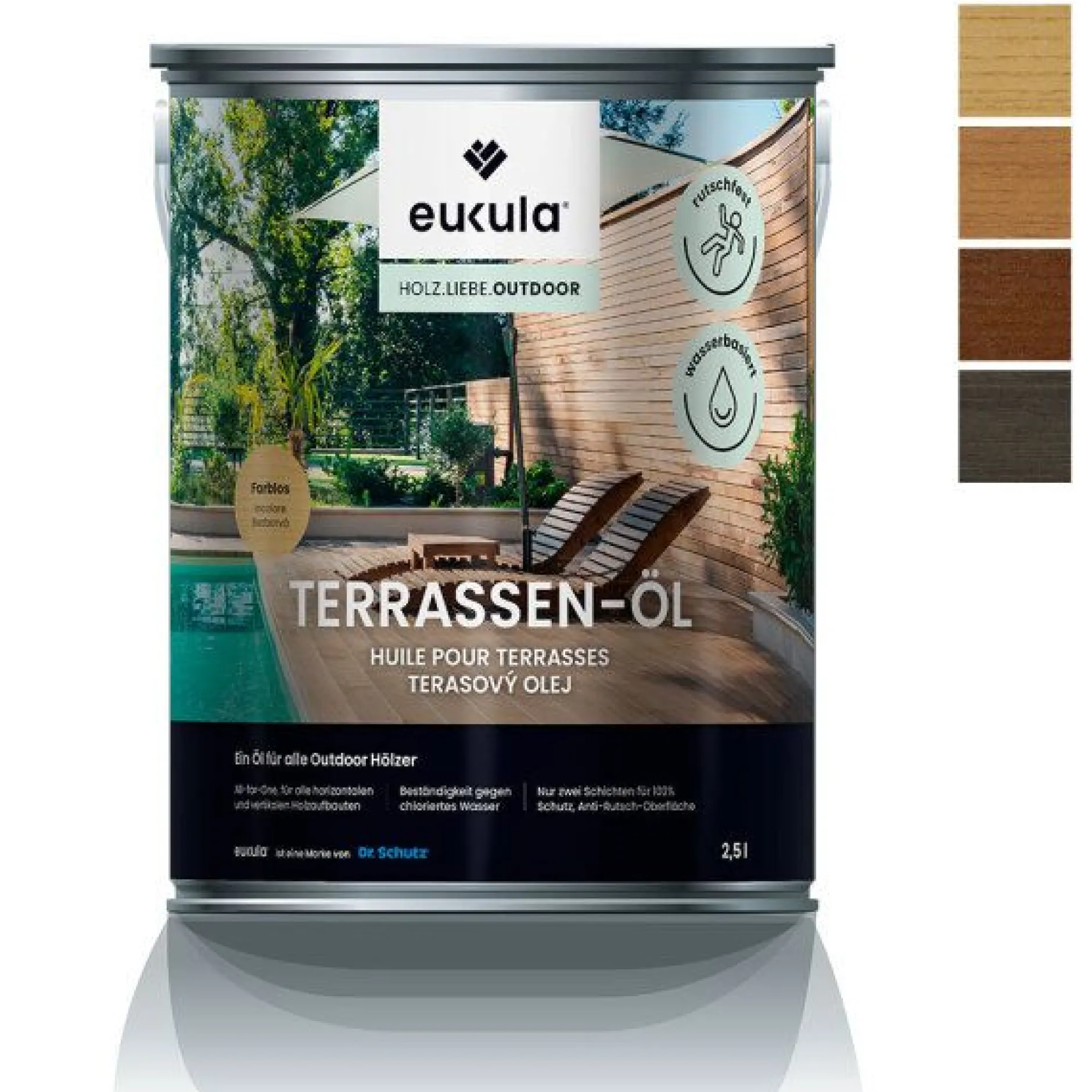 eukula TERRASSEN-ÖL farblos 1 Liter