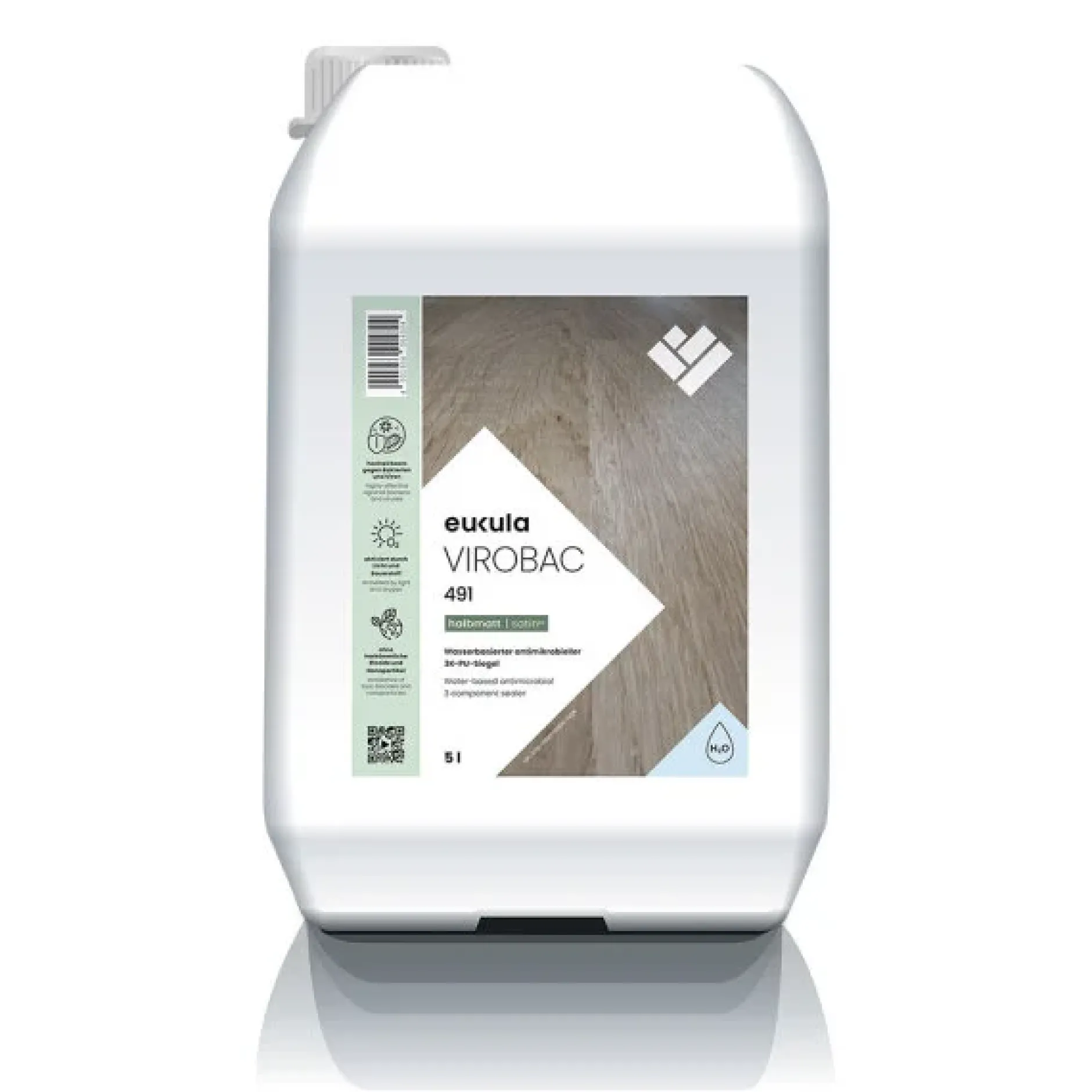 eukula virobac 491 halbmatt 5,55 Liter