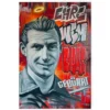 FCK Maltag-Graffiti Fritz Walter „Ehre, wem Ehre gebührt“ Leinwand 90x60cm