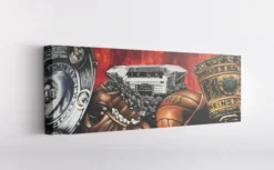 FCK Maltag-Graffiti Fritz-Walter-Stadion „Old School“ Leinwand 120x55cm
