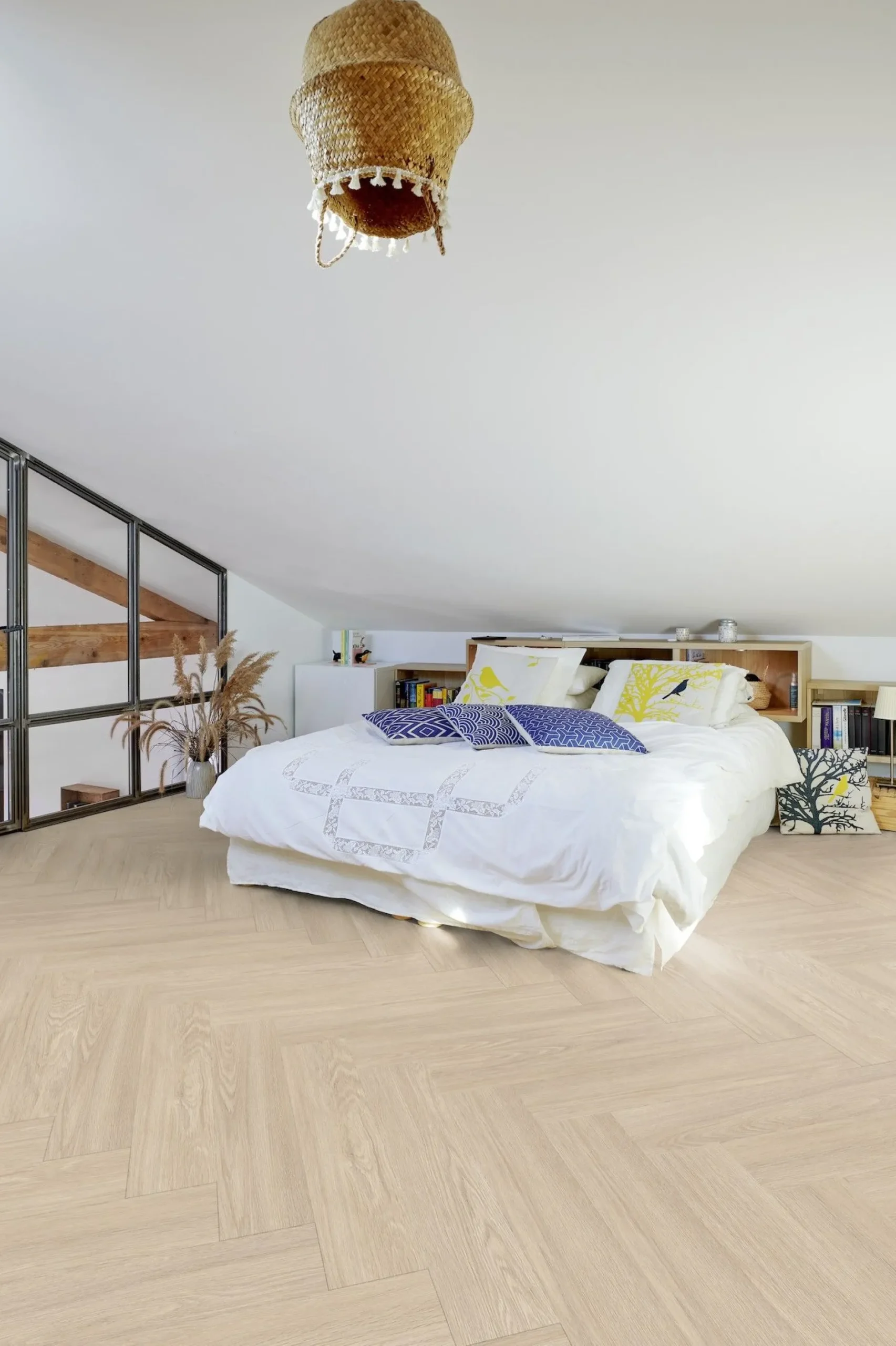 Fischgrät-Vinyl Gerflor Virtuo 55 Blomma Light 39201464