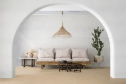 Fischgrät-Vinyl Gerflor Virtuo 55 Rigid Acoustic Blomma Beige 39041460