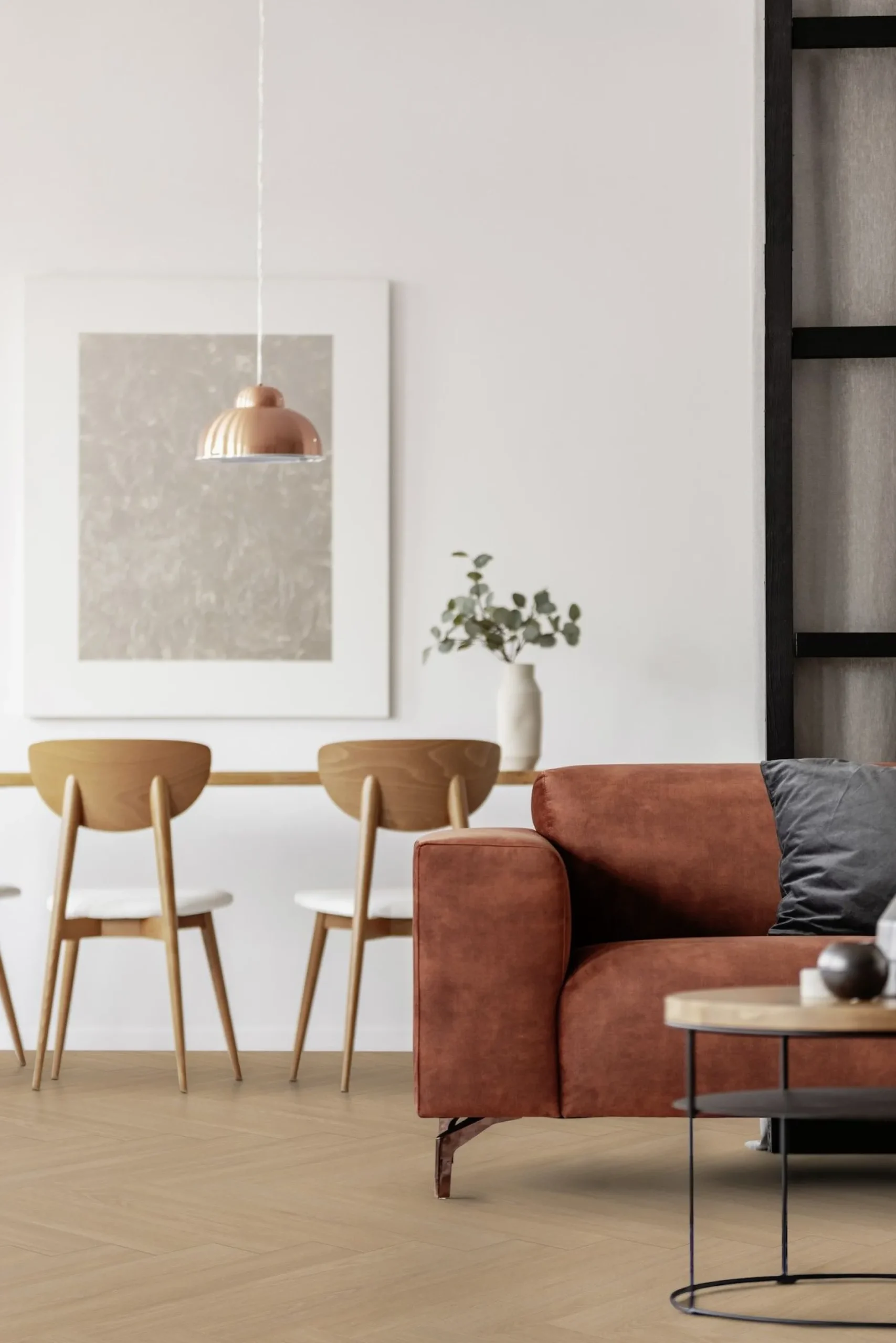 Fischgrät-Vinyl Gerflor Virtuo 55 Rigid Acoustic Blomma Natural 39041465