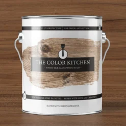 Holzlasur Nussbaum seidenglänzend - 2,5l - The Color Kitchen