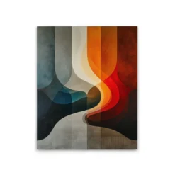 Leinwand Abstract Areas II 40 x 50 cm