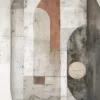 Leinwand Abstract Geometric II 30 x 45 cm