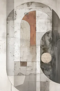 Leinwand Abstract Geometric II 30 x 45 cm