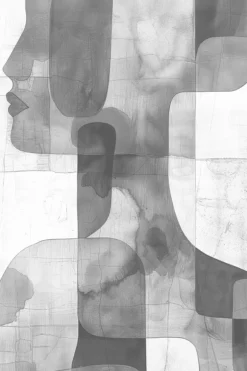 Leinwand Abstract Woman 30 x 45 cm