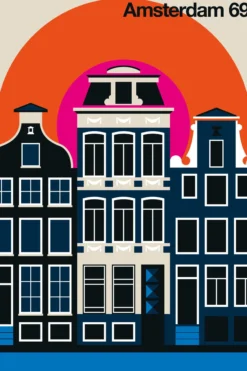 Leinwand Amsterdam69 30 x 45 cm