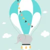 Leinwand Animal Balloon III 30 x 45 cm