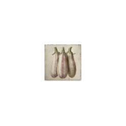 Leinwand Aubergine Light 30 x 30 cm
