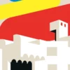 Leinwand Barcelona75 30 x 45 cm