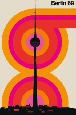 Leinwand Berlin69 30 x 45 cm