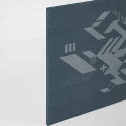Leinwandbild Abstrakte geometrische Formen, dunkelgrau, 90x60 cm DD120422