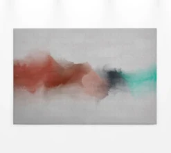 Leinwandbild Abstraktion, rot, 90x60 cm DD120501