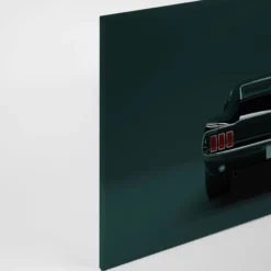 Leinwandbild Auto, schwarz, 90x60 cm DD120413
